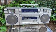 Fisher PH-460K vintage boombox from 1982