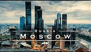 Moscow, Russia 🇷🇺 - by drone [4K]