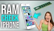 How To Check iPhone RAM | How To Find iPhone RAM | How To Check iPhone RAM in Hindi |