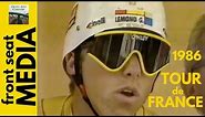 Cycling Tour de France 1986 -- The Final Time Trial LeMond vs Hinault -- Part 8 of 8