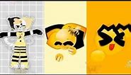 bumble bee 🐝 emoji cats #emojicats compilation