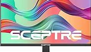 Sceptre IPS 27" LED Gaming Monitor 1920 x 1080p 75Hz 99% sRGB 320 Lux HDMI x2 VGA Build-in Speakers, FPS-RTS Machine Black (E278W-FPT series)
