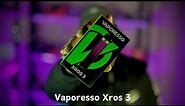 Vaporesso Xros 3 Pod Kit | Vaporesso Xros 3 Review Specs Unboxing | Xros 3 Price in Pakistan