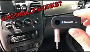 $8 Bluetooth? Cheap Aux Port BLUETOOTH ADAPTER "Review"