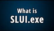 What is Slui.exe? Slui.exe Basic Information