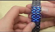 Mens Steel Bracelet LED Watch - Review