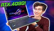 PURE INSANITY - RTX 4090 Gaming Laptops Are HERE! 😮 - Asus ROG Strix SCAR 18