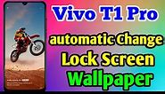 How To Change Lock Screen Wallpaper In Vivo T1 Pro | Vivo T1 Pro Change Wallpaper