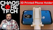 Creating a 3D Printed Phone Holder (Spring Loaded)