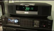 Bose Wave Radio Music System III Sound Test with Bluetooth Adapter and iPod Nano