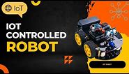Building an IoT Controlled Robot Learn to Create a Remote-Controlled Robot with ESP32 ,& Blynk iot