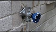 How to replace garden faucet / outside spigot