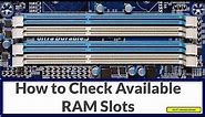 How to Check Available RAM Slots in Windows 11,10 PC