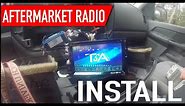 Aftermarket Radio Install In a 2006 Dodge Ram