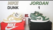 Which Is Better??? Nike Dunk vs Jordan 1 Low Comparison