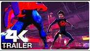 SPIDER MAN ACROSS THE SPIDER VERSE "Miles Morales Vs Spider Man 2099" Trailer (4K ULTRA HD) NEW 2023