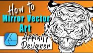 How to Mirror Vector Art in Affinity Designer