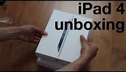 iPad 4 unboxing
