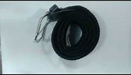 Braided Elastic Woven Leather Stretchable Belt for Boys, Children Kids.