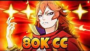 MAX DUPED 80K CC MEREOLEONA COOKS IN PVP! AMAZING DPS & TANK! | Black Clover Mobile