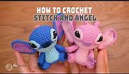 How to Crochet Stitch and Angel | 史迪奇与安琪钩针编织