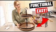 Mikasa 2-Tier Lazy Susan Unboxing and Review 2021 | Gourmet Basics by Mikasa | Kitchen Decor Ideas