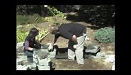 How to Build Stairs into a Retaining Wall
