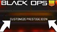 how to CHANGE PRESTIGE ICONS in COD BO4..... ( showing ALL PRESTIGE ICONS you can USE ON COD BO4 )