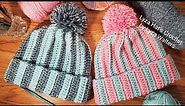 Crochet the Easiest Winter Unisex Hat for 3 to 10 years old