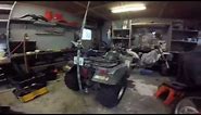 Homemade ATV Lift the cheapest way to lift a atv