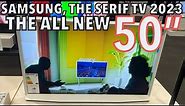 SAMSUNG 50" The Serif QLED 4K HDR Smart TV (2023) QUICK REVIEW