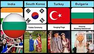 Wedding Traditions By Country | Wedding Traditions From Different Countries | Side By Side