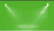 Light top green screen, Lights show, FREE effect 4K