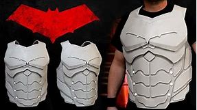 How to Make Superhero Chest Armor - Free Foam Templates - Red Hood Batman Cosplay - Part 1
