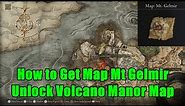 Elden Ring How to Get Map Mt Gelmir - Volcano Manor Map Location Guide