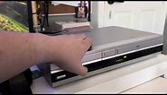 Sony VCR/DVD Combo Unboxing (30fps)
