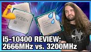 Do Not Buy: Intel i5-10400 CPU Review & Benchmarks vs. 3300X, 3600, 10600K (ft. 2666 & 3200 RAM)