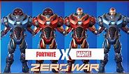 Fortnite x Marvel Zero War Iron Man Zero Bundle Preview
