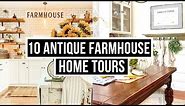 10 Antique Farmhouse Style Home Tours