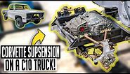 How To Tesla Swap A 1985 Chevy C10 Squarebody Truck - Custom IFS Build - Electric C10: Ep.2