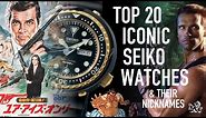 Top 20 Iconic Seiko Watches Of All Time & Their Nicknames (Under $1k)