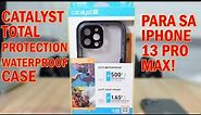 Catalyst Total Protection Waterproof Case Para Sa iPhone 13 Pro Max Unboxing