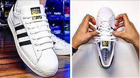 How To Lace Adidas Superstar Shell Toe (5 EASY WAYS Tutorial)
