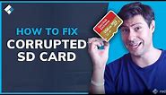 SD Card Repair: 4 Methods to Fix Corrupted SD Card