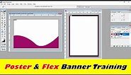 Poster or Flex Banner Making Training (Adobe Photoshop 7.0)