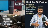 Best Air Purifier 2023 | Best Car Air Purifier | LUMO Portable Car Air Purifier Review