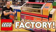 EPIC LEGO Store Minifigure Factory Experience!!