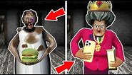 Poor Granny vs Rich Scary Teacher 3D - funny horror animation (141-160 series in a row)