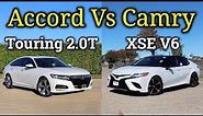 HONDA or TOYOTA?: 2020 Toyota Camry XSE V6 vs 2020 Honda Accord Touring 2.0T | Fully Loaded!