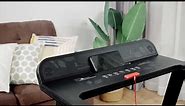 Goplus Folding Treadmill | Compact Superfit Treadmill with APP Control